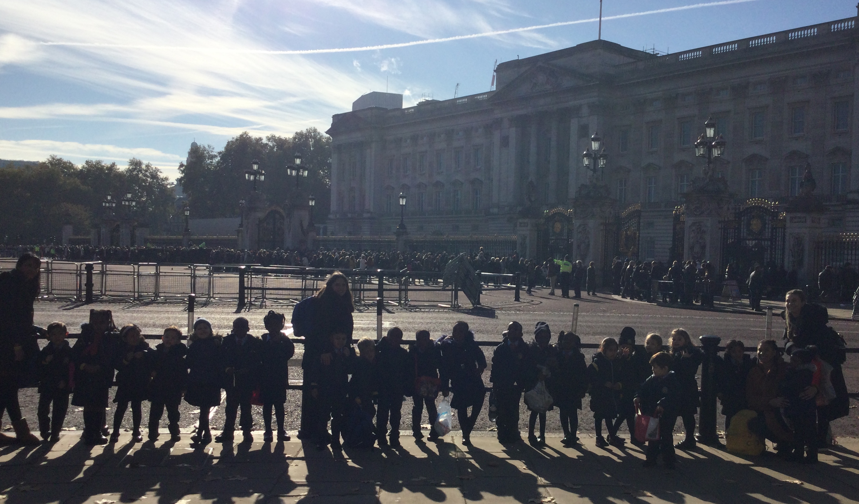 Reception classes visit Buckingham Palace